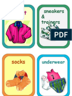 Flashcards - Clothes 3