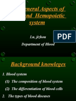 General Aspects of Hematopoetic System