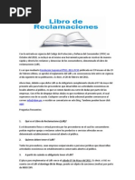 Libro de Reclamaciones