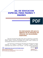 Manual Educacion Especial Revisado
SERVICIOS LEGALES DE PUERTO RICO
Proyecto de Educación Especial  
