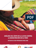 Análisis Del Éxito en La Lucha Contra La Desnutrición Español - Ingles