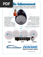 Download Dukane Audio Enhancement System by MillsElectric SN15704728 doc pdf