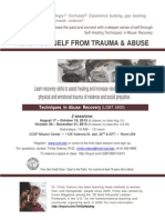 Learn Recovery Skills To Assist Healing and Increase Resilience To The Physical and Emotional Trauma of Violence and Social Prejudice.