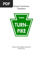 Pa Turnpike Design Consistancy Manual 2011