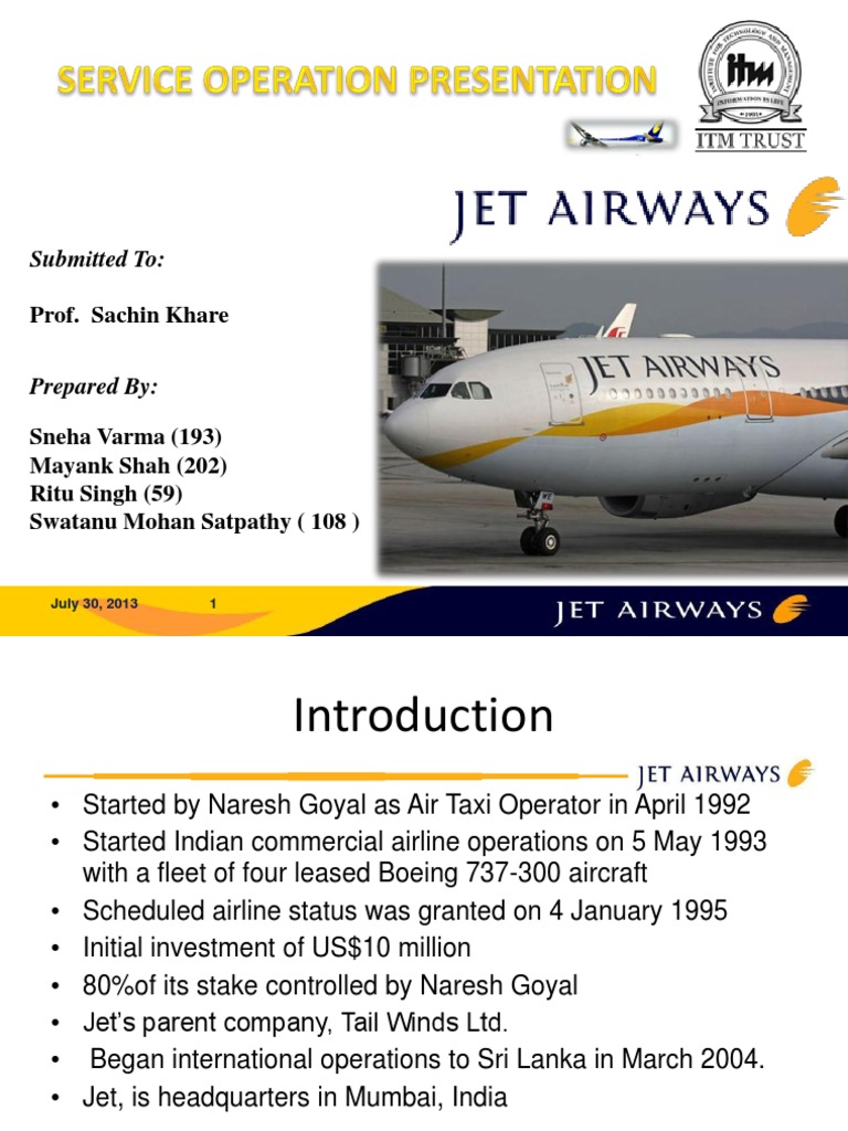 Jet Airways | PDF | Business