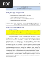 A Crítica dos modelos pedagogicos