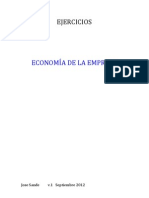 Economia de La Empresa Ejercicios