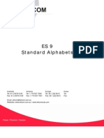 ES9-StandardAlphabets