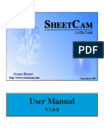 SheetCam Manual