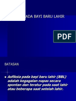 47975573 Asfiksia Pada Bayi Baru Lahir