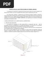 Manual de Montaje de Tierra Armada