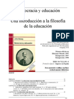 07-Dewey - Educación y Democracia