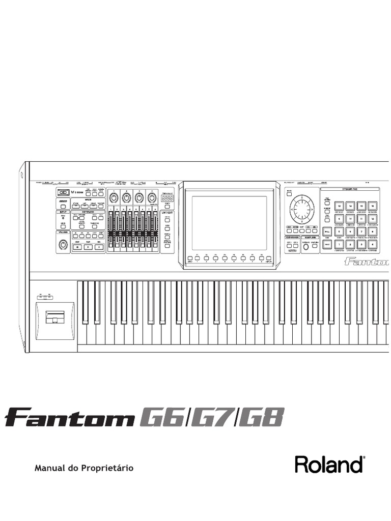 Manual Fantom G Portugues | PDF | Rede sem fio | Barulho