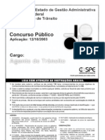 concurso - apostila - prova cespe concurso do detran - agente de trânsito.pdf