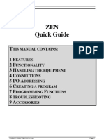 PLC Omron ZEN-Quick - Guide