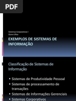 Classificação de sistemas de informação
