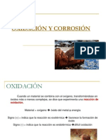 Oxidación, corrosión y métodos de protección