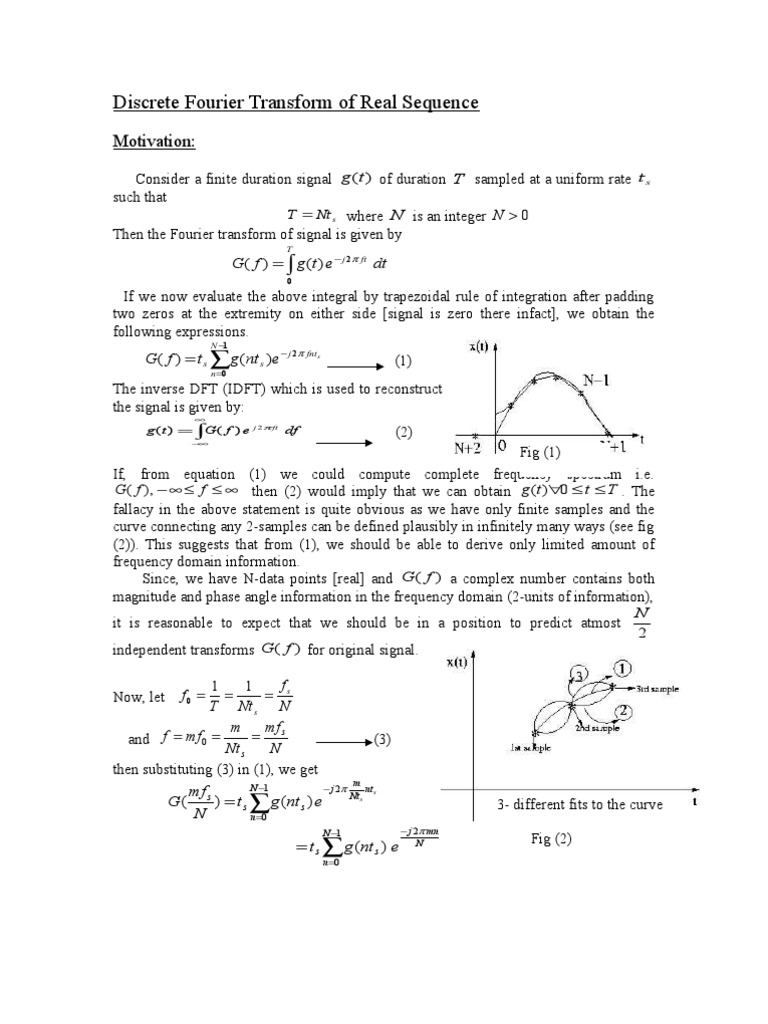 Discrete Fourier Transform Explained | PDF | Teaching Methods ...
