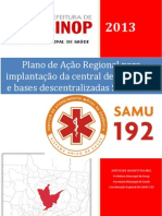 Plano de Ação Regional de Implantação Do SAMU 192