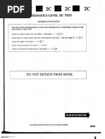 SAT 2 math level 2 Practice Test from The Official Study ...