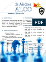 Torneo de Ajedrez - AMEALCO