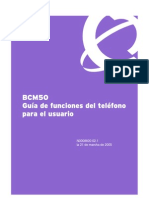 Funcionesbcm 50 SP