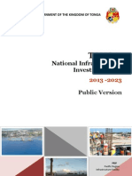 Tonga National Infrastructure Investment Plan 2013-2023
