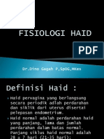 Fisiologi Haid & Gangguan Haid