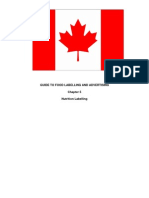 Chapter 5 Nutrition Labelling
