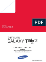 Verizon Wireless Galaxy Tab 2 10.1 English User Manual