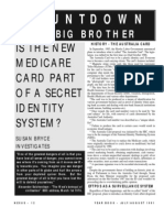 To Big Brother: Is The New Medicare Card Part of A Secret Identity System?