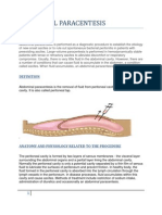 Abdominal Paracentesis