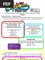 Download Chicha Street Food Menu by ChiCha StreetFood SN157172438 doc pdf