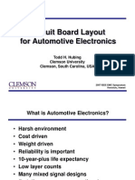 Automotive Circuit Board Layout