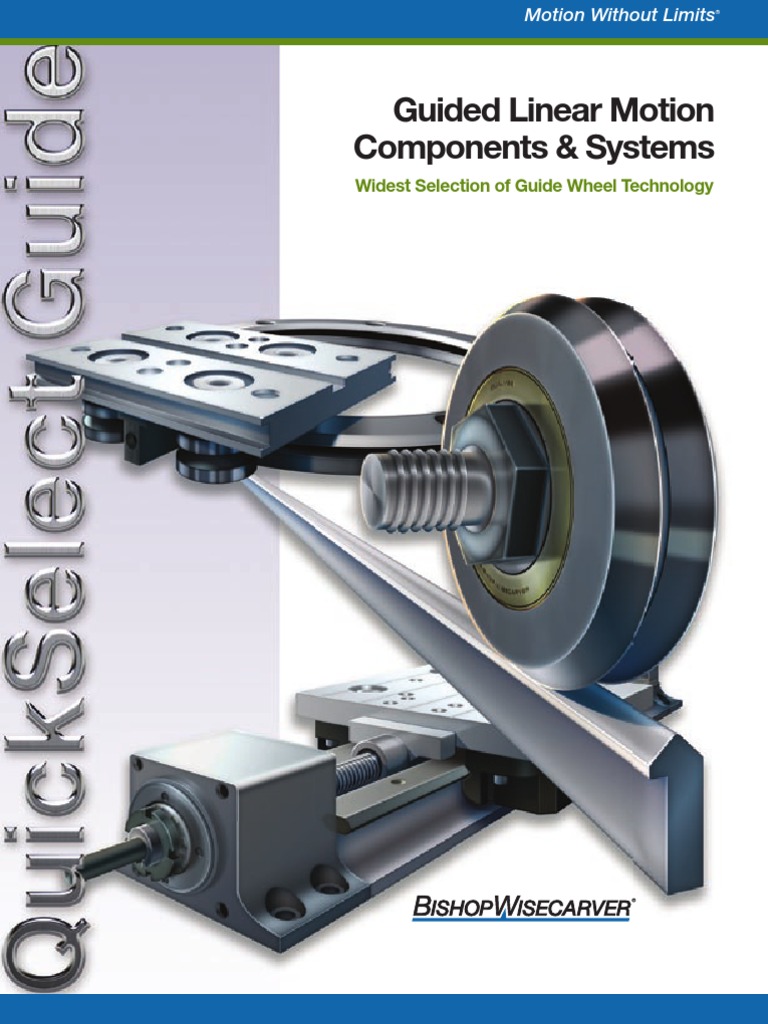 Guided Linear Motion Components & Systems Bearing (Mechanical