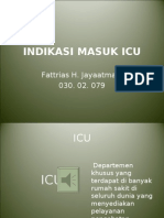 Indikasi Masuk Icu