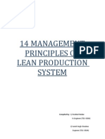 Lean Manufacturing System