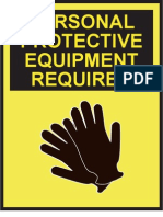 Poster PPE Required