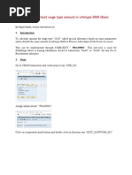 Calculate and Default Wage Type Amount in Infotype 0008