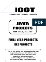 2012-11 Ieee Java Ieee Project Titles Yr 2012-11-10, Ncct Java Ieee Project List