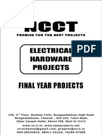 2013-14 Diploma Electrical Project Titles