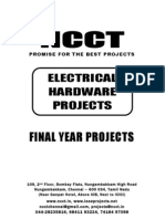 2013-14 Diploma Electrical Project Titles