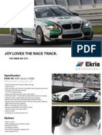 BMW M3 GT4 Prospectus