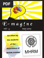 Download E-magazine of the Department of MHRM IISWBM May 2009 by  E magazine of department of MHRMIISWBM SN15719616 doc pdf