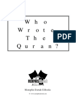 En Who Wrote the Quran