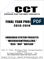 2013-14 Embedded Systems Project List - Non IEEE Based Embedded - Electronics - Electrical - Power Electronics - 2013-14