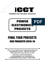 2013 IEEE Power Electronics Project Titles, NCCT - IEEE 2013 Power Electronics IEEE Project List