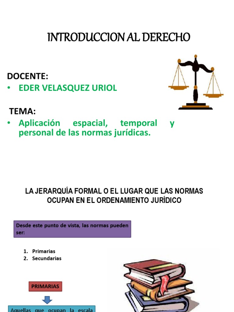 Validez de La Norma (2) Legislación Instituciones sociales