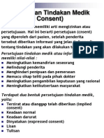 Persetujuan Tindakan Medik (Informed Consent)