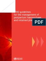 Post Partum Hemorrhagic